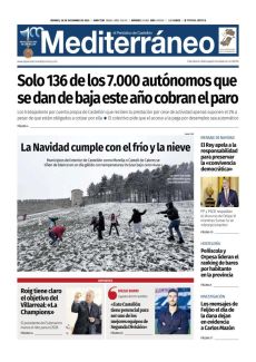LA NAVIDAD CUMPLE CON EL FRÍO Y LA NIEVE
