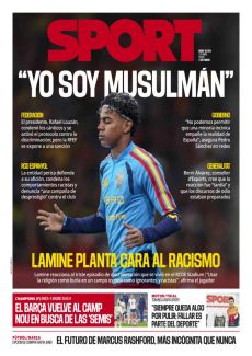 LAMINE PLANTA CARA AL RACISMO