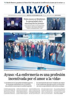 AYUSO: «LA ENFERMERÍA ES UNA PROFESIÓN INCENTIVADA POR EL AMOR A LA VIDA»