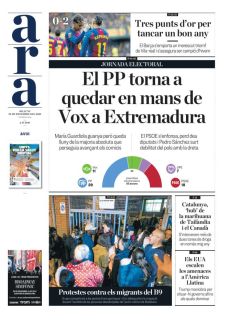 EL PP TORNA A QUEDAR EN MANS DE VOX A EXTREMADURA