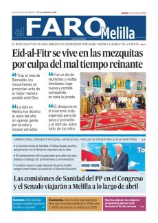 EID-AL-FITR SE VIVE EN LAS MEZQUITAS POR CULPA DEL MAL TIEMPO REINANTE