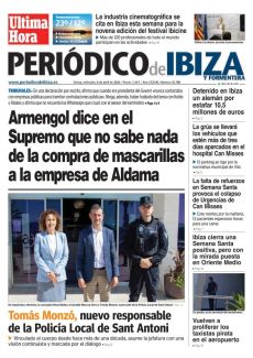 TOMÁS MONZÓ, NUEVO RESPONSABLE DE LA POLICÍA LOCAL DE SANT ANTONI