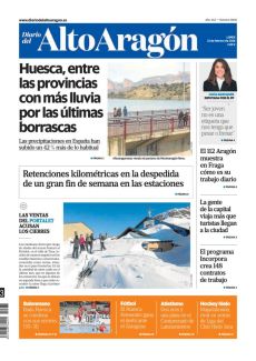 HUESCA, ENTRE LAS PROVINCIAS CON MÁS LLUVIA POR LAS ÚLTIMAS BORRASCAS