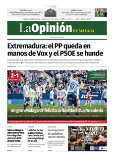 UN GRAN MÁLAGA CF FELICITA LA NAVIDAD A LA ROSALEDA