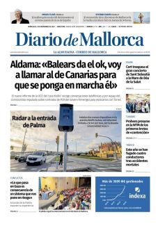 RADAR A LA ENTRADA DE PALMA
